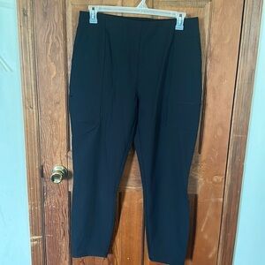Fabletics Women Hybrid Cargo Pant Black Slimming Fit -Size XXL
